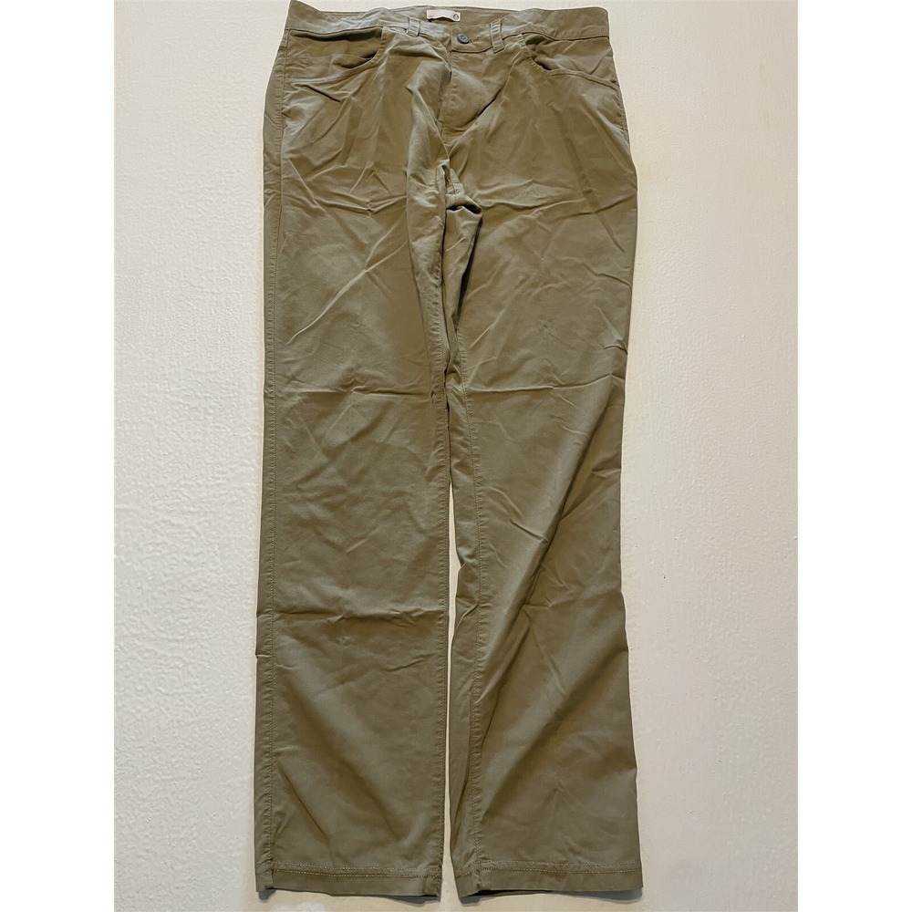 tasc Performance 33 x 32 Khaki Motion Pant Tailored Fit 5 Pocket Golf Pants